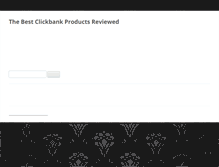 Tablet Screenshot of clickbank-reviewed.com